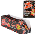 POP ROCKS STRAWBERRY 24PCS/DISPLAY