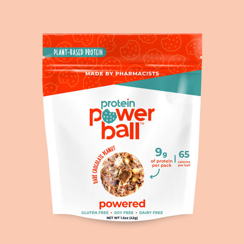 Dark Chocolate Peanut Protein Balls- Single Serve