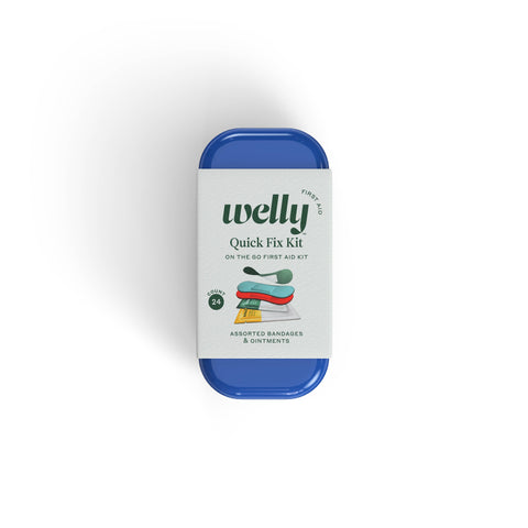 Welly - First Aid On The Go - 24 Count Green Case