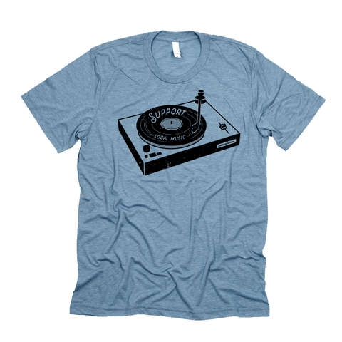 Small Support Local Music Classic Graphic Tee