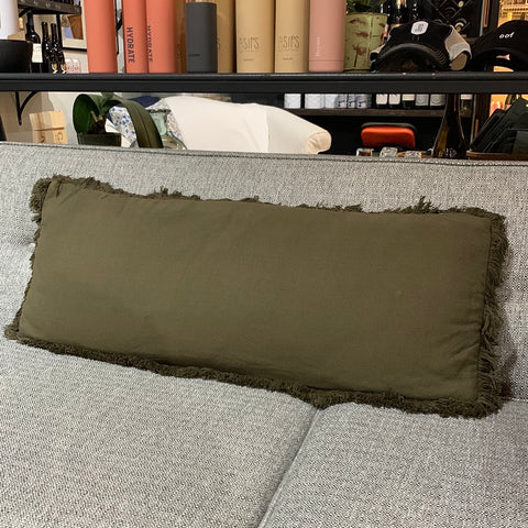 Green Lumbar Pillow